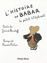 Francis Poulenc Notenblätter Histoire du Babar