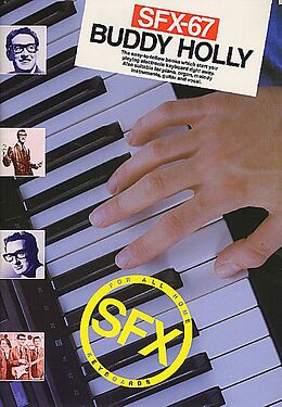  Notenblätter Buddy Holly for SFX-67-Keyboards