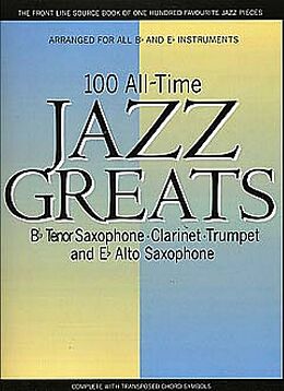  Notenblätter 100 all-time Jazz Greatsfor