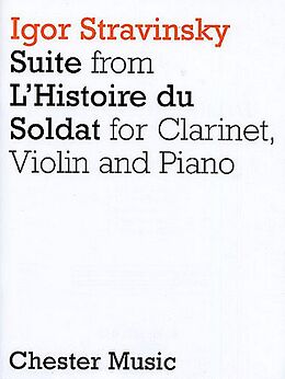Igor Strawinsky Notenblätter Suite from lhistoire du soldat