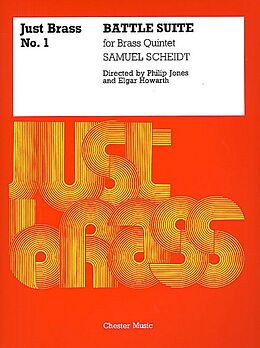 Samuel Scheidt Notenblätter Battle Suite for brass quintet