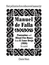 Manuel de Falla Notenblätter Pantomime and Ritual Fire Dance