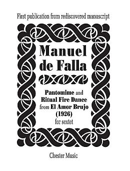 Manuel de Falla Notenblätter Pantomime and Ritual Fire Dance
