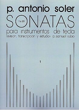 Antonio Soler Notenblätter Sonatas vol.1 (nos.1-20)