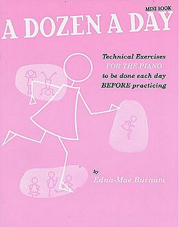 Edna Mae Burnam Notenblätter A Dozen a Day - Mini Book for piano
