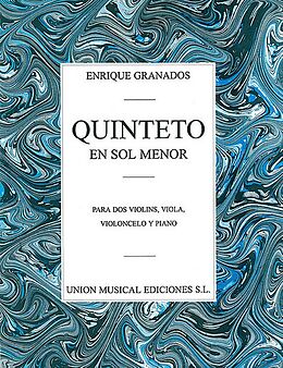 Enrique Granados Notenblätter Quintett g-Moll für 2 Violinen, Viola