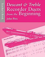  Notenblätter Descant and Treble Recorder Duets