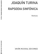 Joaquín Turina Notenblätter Rapsodia sinfonica