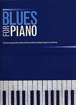  Notenblätter Blues for pianoSongbook for