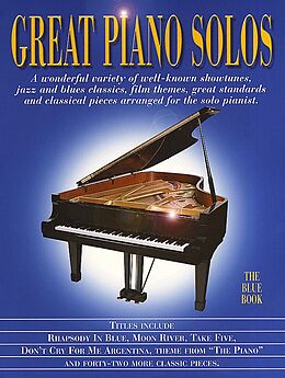  Notenblätter Great Piano SolosThe Blue Book