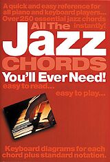  Notenblätter All the Jazz Chords