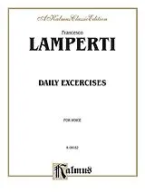 Giovanni Battista Lamperti Notenblätter Daily Exercises
