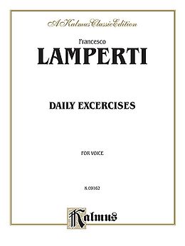 Giovanni Battista Lamperti Notenblätter Daily Exercises