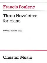 Francis Poulenc Notenblätter 3 Novelettes