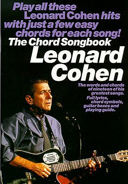  Notenblätter Leonard CohenThe Chord Songbook