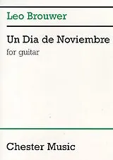 Leo Brouwer Notenblätter Un dia de noviembre