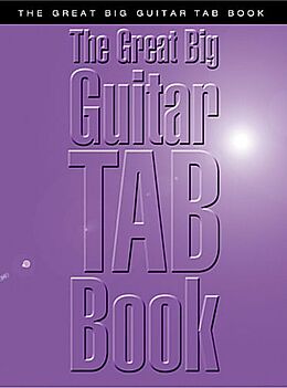  Notenblätter The great big Guitar Tab Book