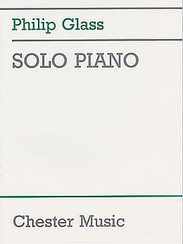 Philip Glass Notenblätter Philip Glass Solo Piano Album