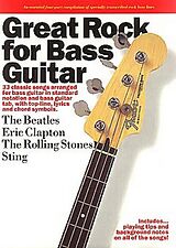  Notenblätter Great Rock for Bass Guitar