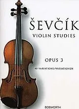 Otokar Sevcik Notenblätter 40 Variationen op.3