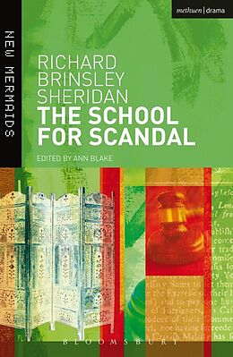 Poche format B School for Scandal de Sheridan Richard Brinsley