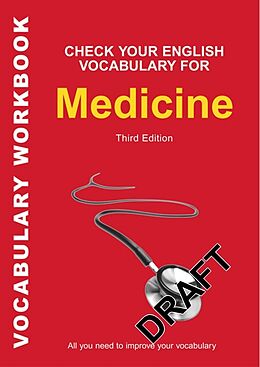 Couverture cartonnée Check Your English Vocabulary for Medicine de Bloomsbury Publishing