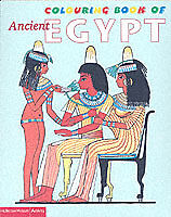 Kartonierter Einband The British Museum Colouring Book of Ancient Egypt von Claire Thorne, John Green, Sue Bird