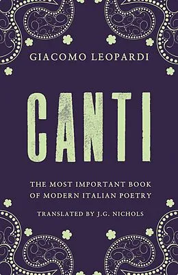 E-Book (pdf) Canti von Giacomo Leopardi