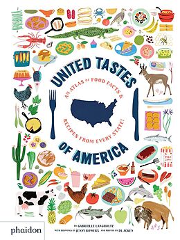 Livre Relié United Tastes of America de Gabrielle Langholtz