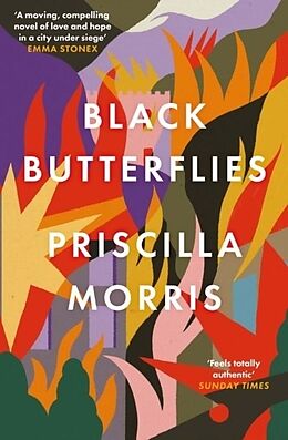 Couverture cartonnée Black Butterflies de Priscilla Morris