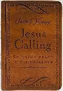 Leder-Einband Jesus Calling, Small Brown Leathersoft, with Scripture references von Sarah Young