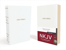 Broché NKJV, Gift and Award Bible, Leather Look, White, Red Letter Edition, de Thomas Nelson