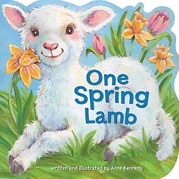 Reliure en carton indéchirable One Spring Lamb de Anne Vittur Kennedy
