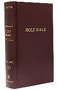 Livre Relié KJV, Pew Bible, Hardcover, Burgundy, Red Letter Edition de Thomas Nelson