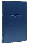 Kartonierter Einband KJV Holy Bible: Gift and Award, Blue Leather-Look, Red Letter, Comfort Print: King James Version von Thomas Nelson