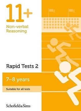 Kartonierter Einband 11+ Non-verbal Reasoning Rapid Tests Book 2: Year 3, Ages 7-8 von Rebecca Schofield & Sims, Brant