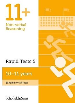 Kartonierter Einband 11+ Non-verbal Reasoning Rapid Tests Book 5: Year 6, Ages 10-11 von Rebecca Schofield & Sims, Brant