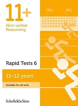 Kartonierter Einband 11+ Non-verbal Reasoning Rapid Tests Book 6: Year 6-7, Ages 11-12 von Rebecca Schofield & Sims, Brant