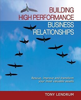 Couverture cartonnée BUILDING HIGH PERFORMANCE BUSI de Tony Lendrum