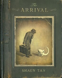 Couverture cartonnée The Arrival de Shaun Tan