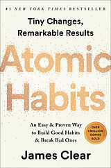 Livre Relié Atomic Habits de James Clear