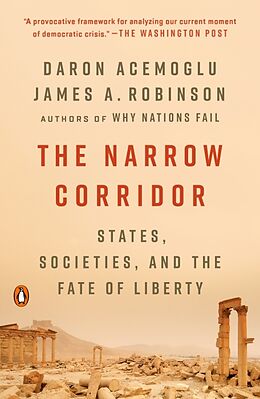 Kartonierter Einband The Narrow Corridor von Daron Acemoglu, James A. Robinson