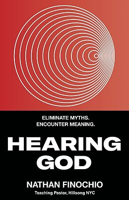 Couverture cartonnée Hearing God de Nathan Finochio