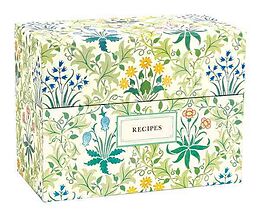 Blankobuch geb V&A William Morris Recipe Box von William Morris