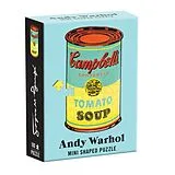 Andy Warhol Mini Shaped Puzzle Campbell's Soup Spiel