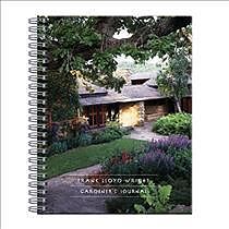 Tagebuch geb Frank Lloyd Wright Garden Journal von 