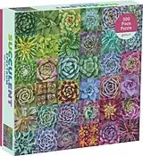 Succulent Spectrum 500 Piece Puzzle Spiel