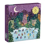 Merry Moonlight Skaters 500 Piece Foil Puzzle Spiel
