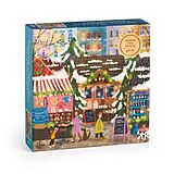 Article non livre Joy Laforme Merry Market 1000 Piece Foil Puzzle in a Square Box von Galison, Joy Laforme