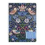 Tagebuch geb William Morris Strawberry Thief Handmade Embroidered B5 Journal von Galison